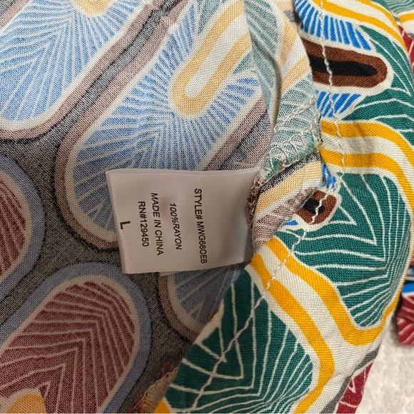 Eartbound Multicolor Patterned Women's Top - Picture 5 of 5